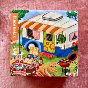 PieceRelax Campervan Camping Day 500 piece puzzle